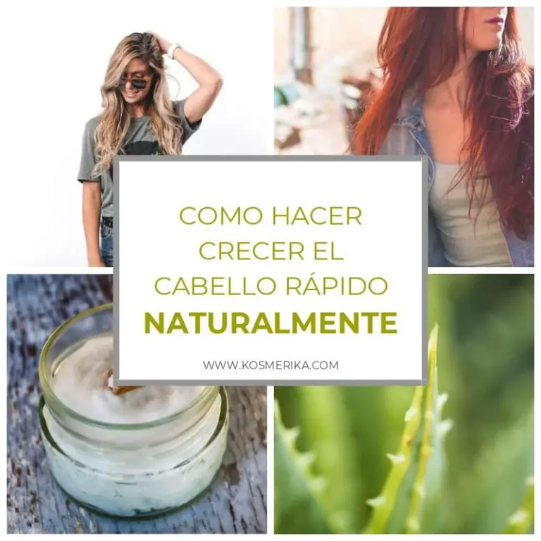 Cómo lograr que el cabello crezca más rápido de forma natural