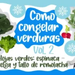 Congelar acelgas: método sencillo y práctico